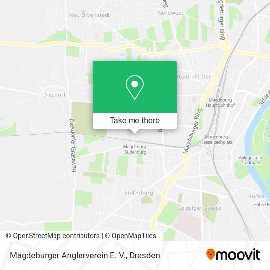 Карта Magdeburger Anglerverein E. V.
