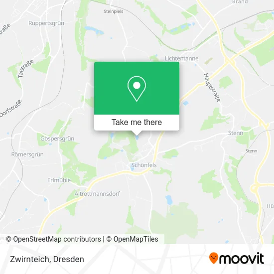 Карта Zwirnteich