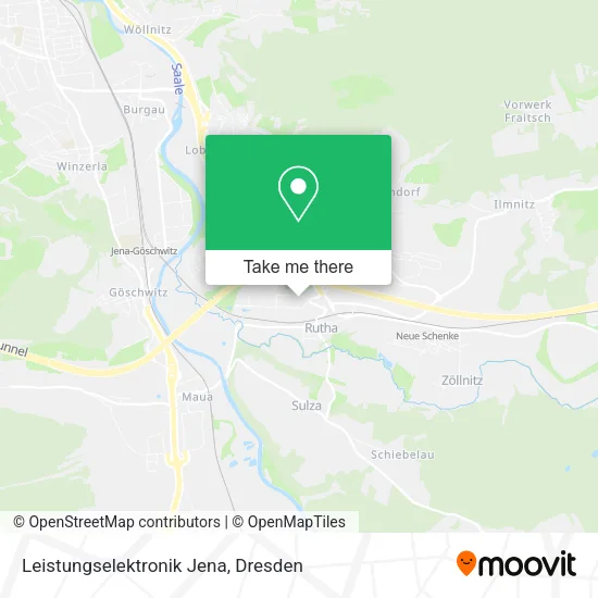 Карта Leistungselektronik Jena