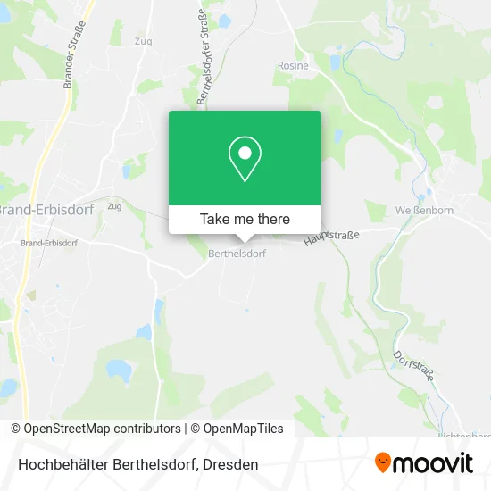 Карта Hochbehälter Berthelsdorf