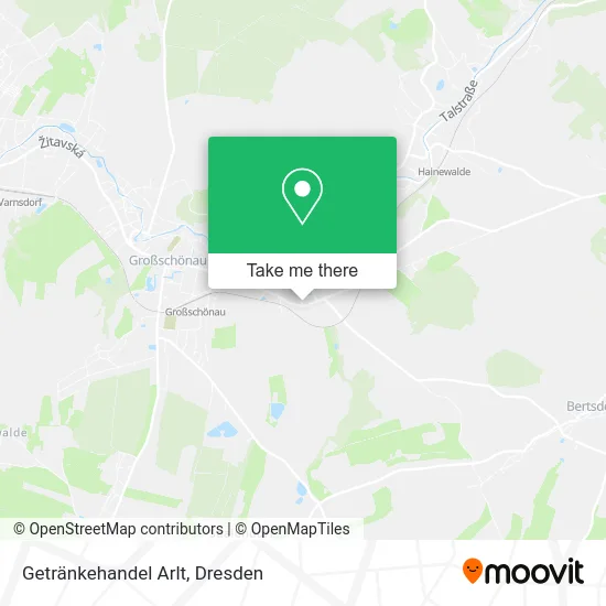 Карта Getränkehandel Arlt
