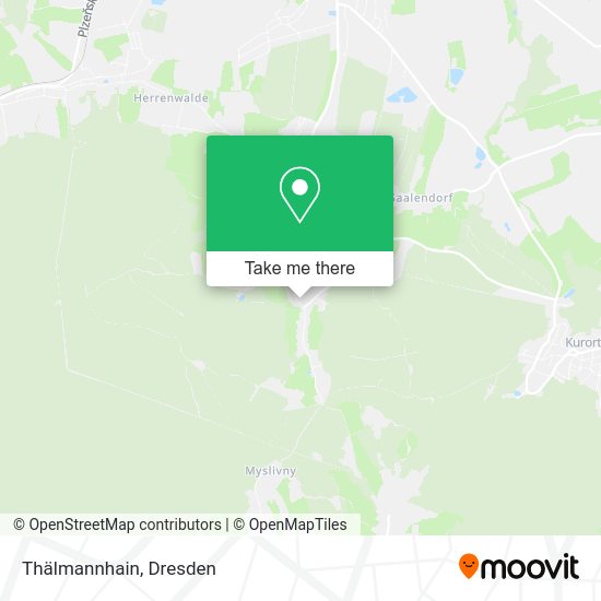 Карта Thälmannhain