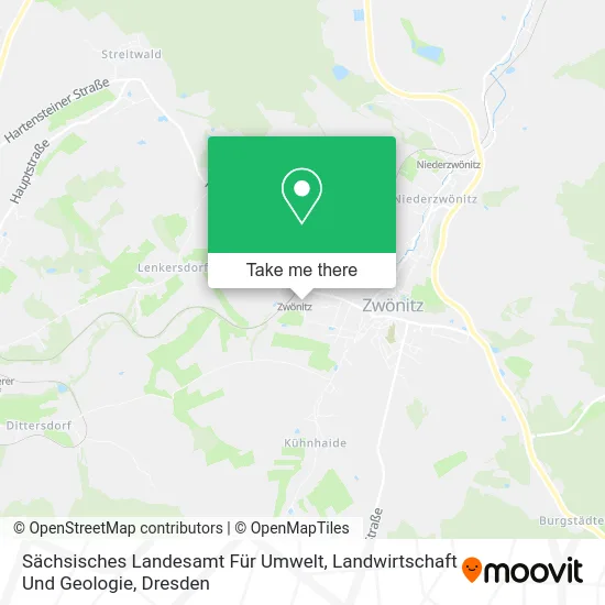 Sächsisches Landesamt Für Umwelt, Landwirtschaft Und Geologie map