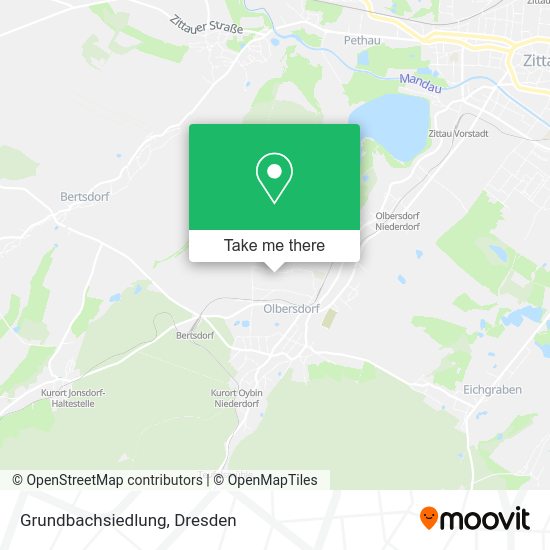 Карта Grundbachsiedlung