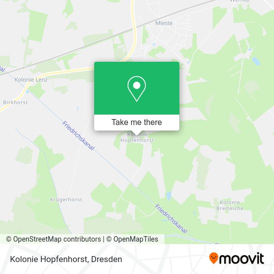 Карта Kolonie Hopfenhorst