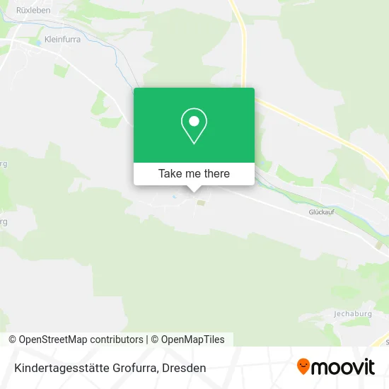 Карта Kindertagesstätte Grofurra