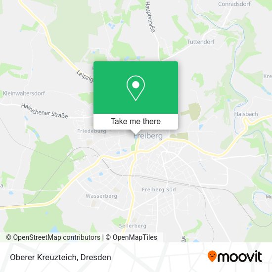 Карта Oberer Kreuzteich