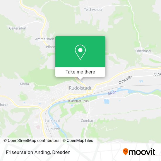 Карта Friseursalon Anding