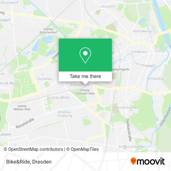 Карта Bike&Ride