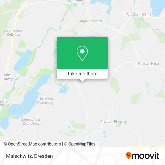 Карта Malschwitz