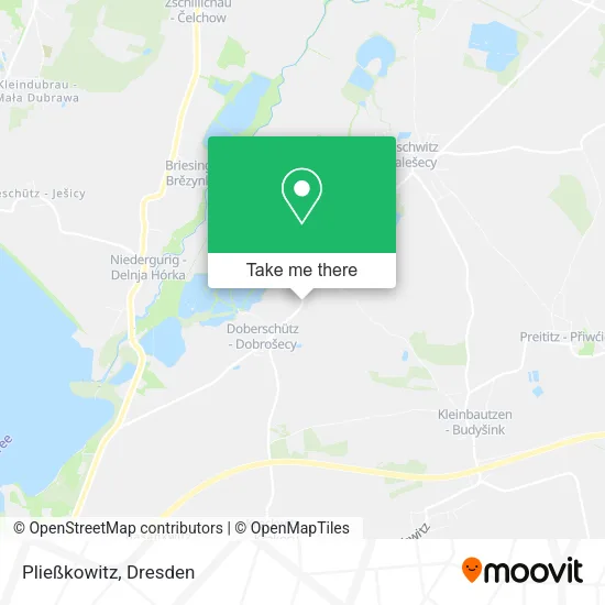 Карта Pließkowitz