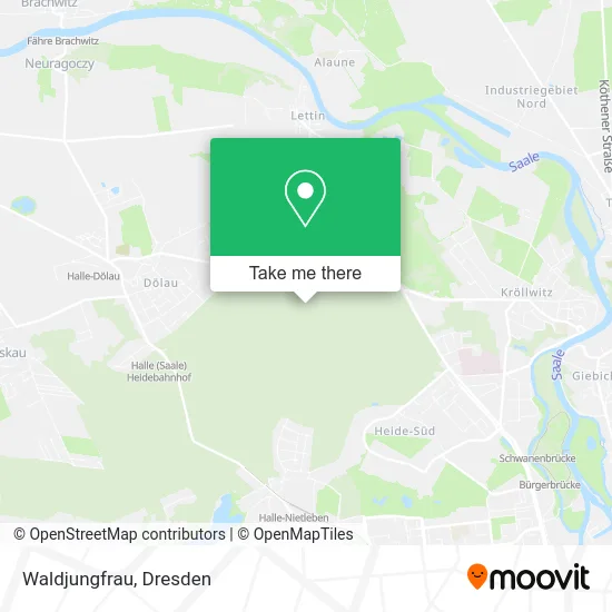 Карта Waldjungfrau