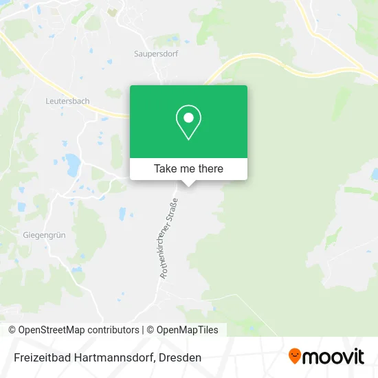 Карта Freizeitbad Hartmannsdorf