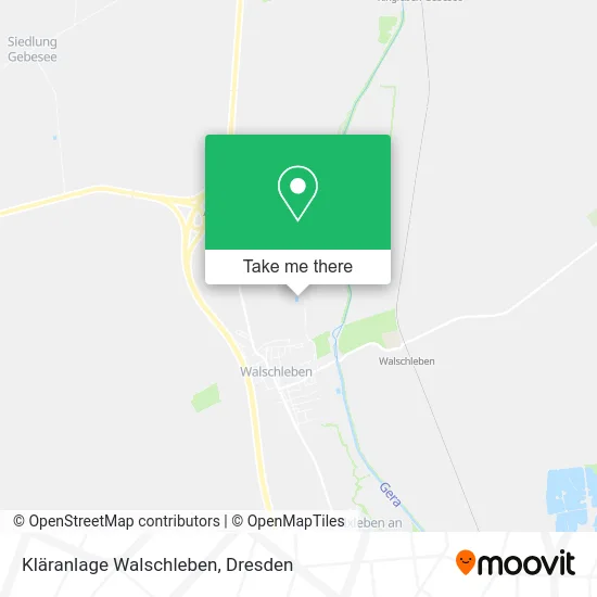 Карта Kläranlage Walschleben