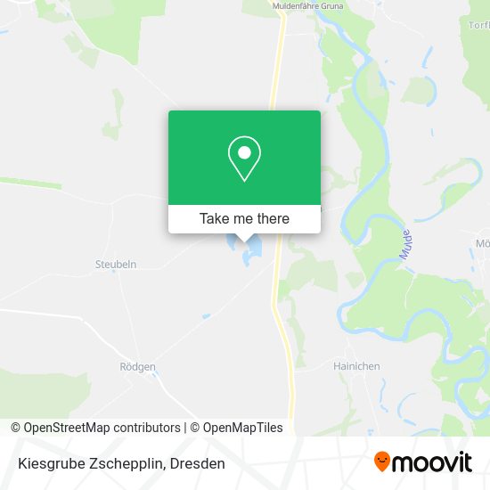 Карта Kiesgrube Zschepplin