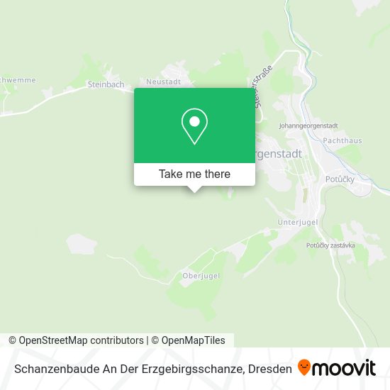 Карта Schanzenbaude An Der Erzgebirgsschanze