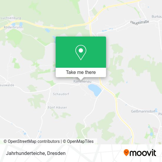 Карта Jahrhunderteiche