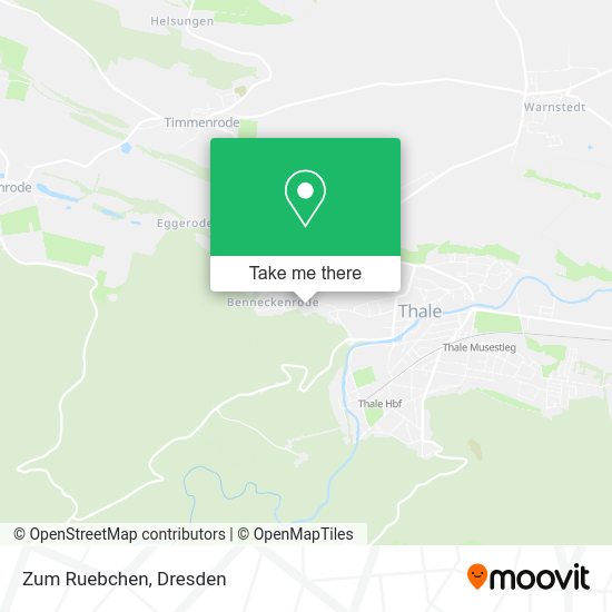 Карта Zum Ruebchen