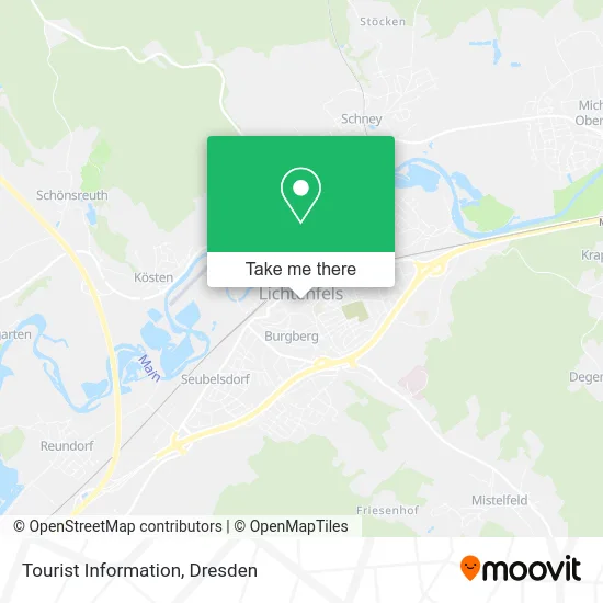 Карта Tourist Information