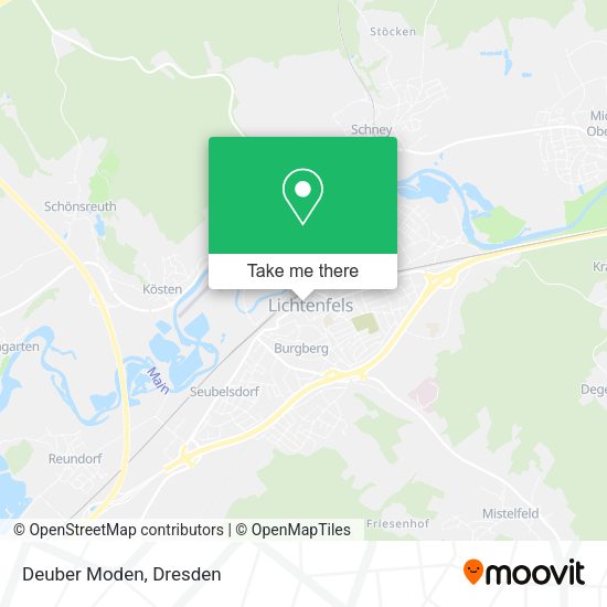 Карта Deuber Moden