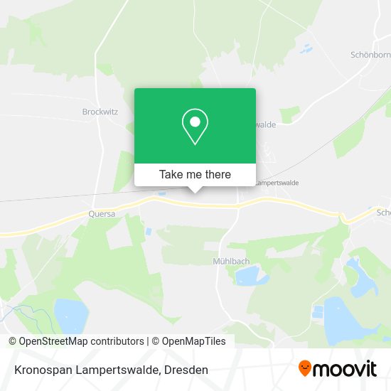 Карта Kronospan Lampertswalde