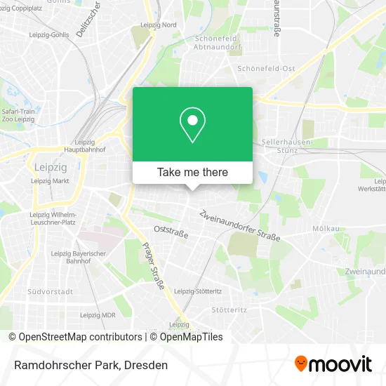 Ramdohrscher Park map