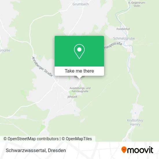 Карта Schwarzwassertal