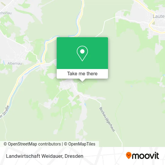 Карта Landwirtschaft Weidauer