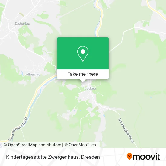 Карта Kindertagesstätte Zwergenhaus