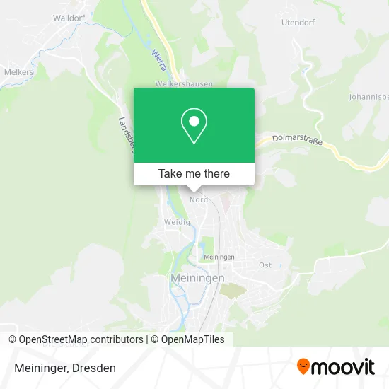 Карта Meininger