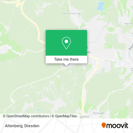 Карта Altenberg
