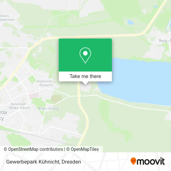 Карта Gewerbepark Kühnicht