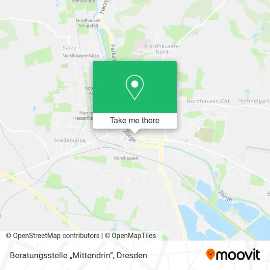 Карта Beratungsstelle „Mittendrin“