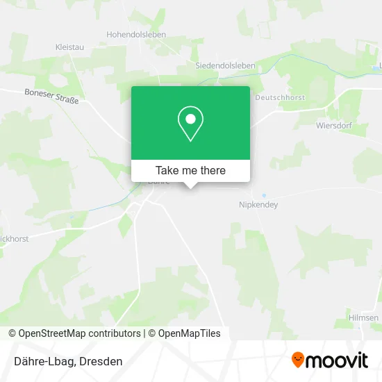 Карта Dähre-Lbag