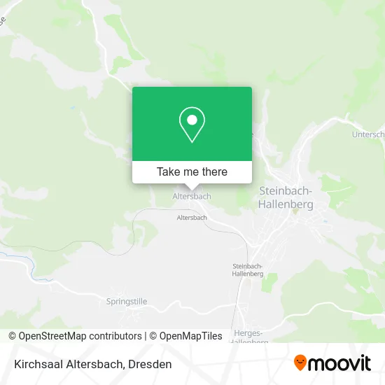 Карта Kirchsaal Altersbach
