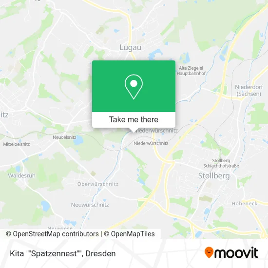 Карта Kita ""Spatzennest""