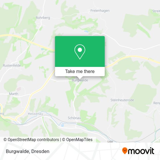 Карта Burgwalde