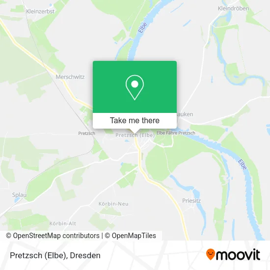 Карта Pretzsch (Elbe)