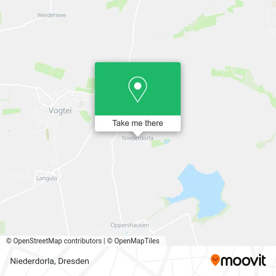 Карта Niederdorla