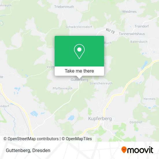 Карта Guttenberg