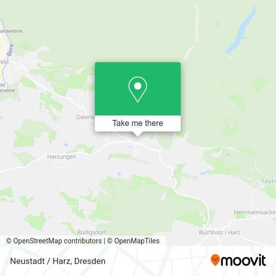 Карта Neustadt / Harz