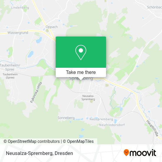 Карта Neusalza-Spremberg