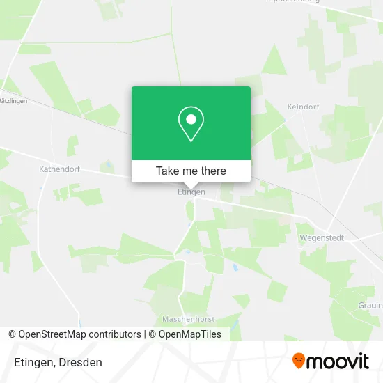 Карта Etingen