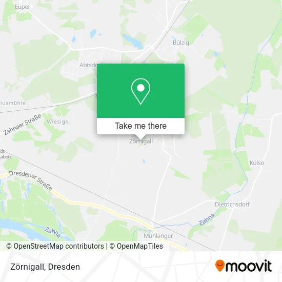 Карта Zörnigall