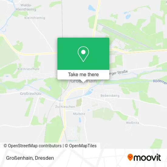 Карта Großenhain