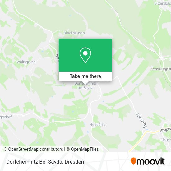 Карта Dorfchemnitz Bei Sayda