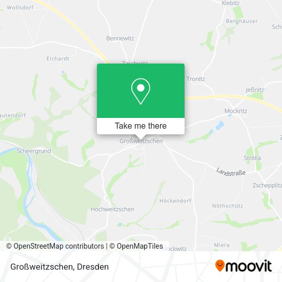 Карта Großweitzschen
