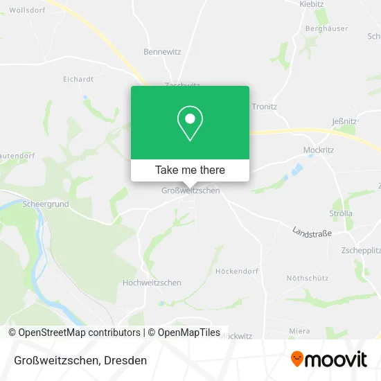 Карта Großweitzschen