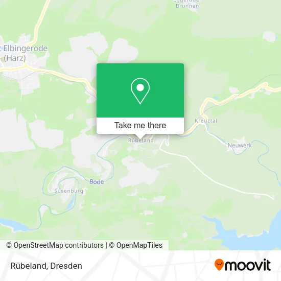 Карта Rübeland