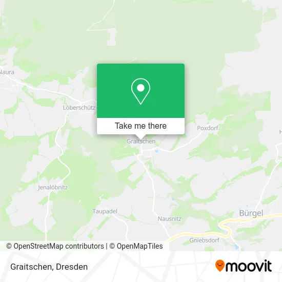 Карта Graitschen